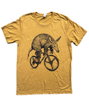 Aardvark on A Bicycle Men's/Unisex Shirt