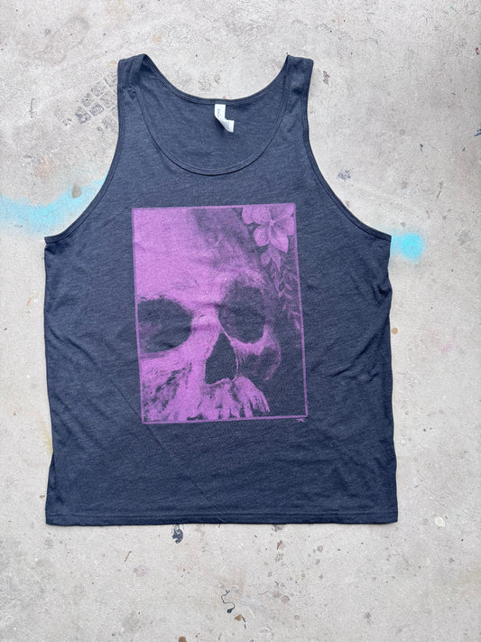 Life and Death I Grows Skull Mens / Unisex Tank