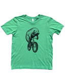 Manatee on a Bicycle Kids T-Shirt