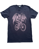 Mothman on A Bicycle Men's/Unisex Shirt