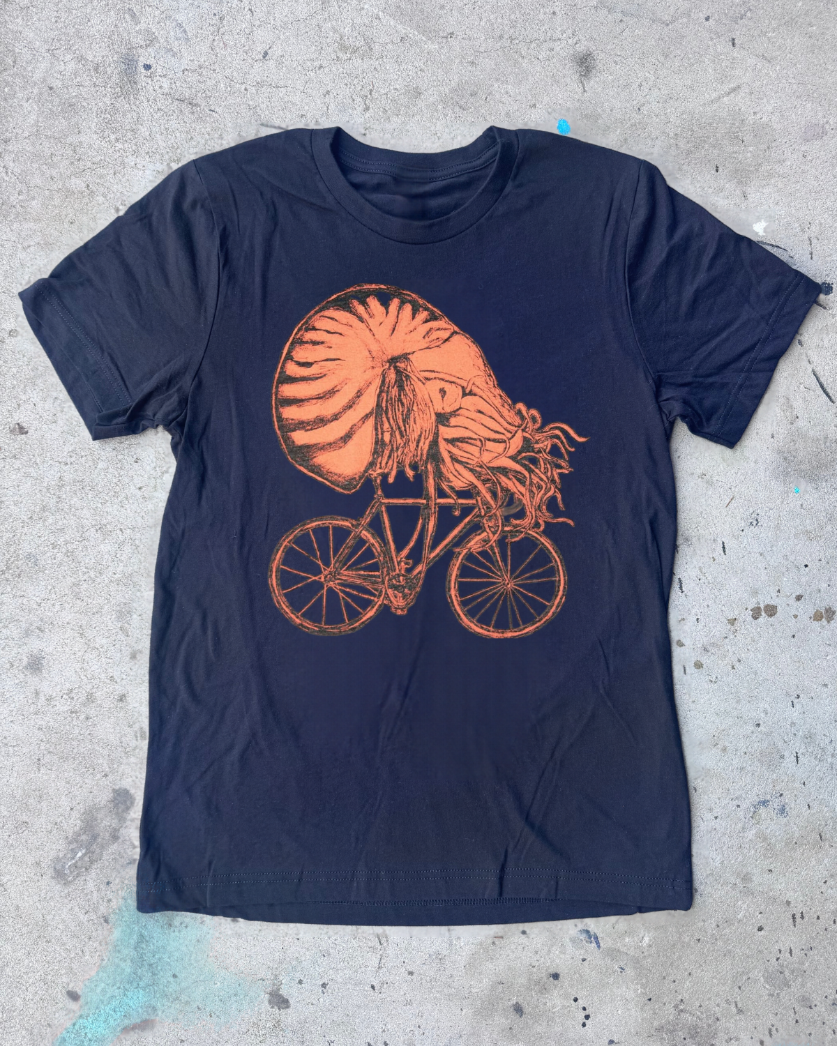 Nautilus on a Bicycle Men's T-Shirt