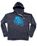 Octopus on A Bike Unisex Hoodie