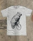 Capybara on a Bicycle Men’s / Unisex Shirt - Unisex Tees