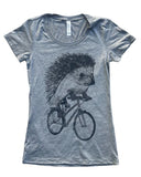 Hedgehog on A Bicycle Women’s Shirt - Women’s