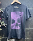 Life and Death I - Unisex/Mens Grows Skull and Floral Shirt - Unisex Tees