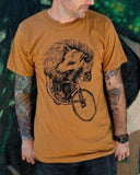 Opossum on a Bicycle Men’s/Unisex T-Shirt - Unisex Tees