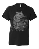 Rat Playing an Accordion Youth Shirt