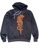 Tiger on A Bicycle Unisex Hoodie - Unisex Tees