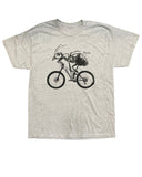 Ant on A Bicycle Men’s/Unisex Shirt - 90’s Heavy Tee - Heather Grey / XS - Unisex Tees