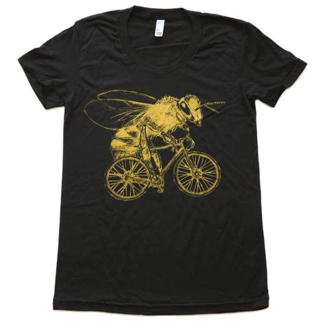 Bee on a Bicycle Women's Shirt