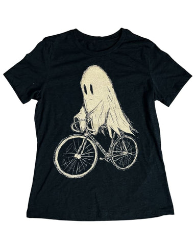 Ghost on A Bicycle Women's Shirt