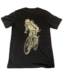 Mummy on A Bicycle Men’s/Unisex Shirt - Classic Tee - Black / XS - Unisex Tees