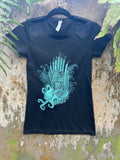 Octopus Playing an Organ Women’s Shirt - Women’s