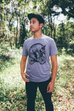 Pig on a Bicycle Mens T-Shirt - Unisex Tees