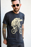 Tortoise on A Bicycle Women’s Shirt - Ladies Tees