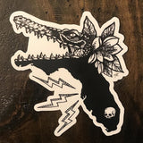 Vinyl Sticker - SINGLE - Florida Will Eat You