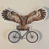 Vinyl Sticker - SINGLE - Owl
