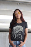Vulture on a Bike Women’s Shirt - Ladies Tees
