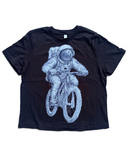 Astronaut on A Bicycle Women's Shirt