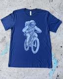 Astronaut on a Bike Men's/Unisex Shirt