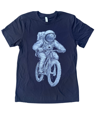 Astronaut on a Bike Men's/Unisex Shirt