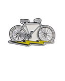 Bike Lightning Logo Enamel Pin