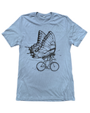 Butterfly on a Bicycle Men's/Unisex Shirt