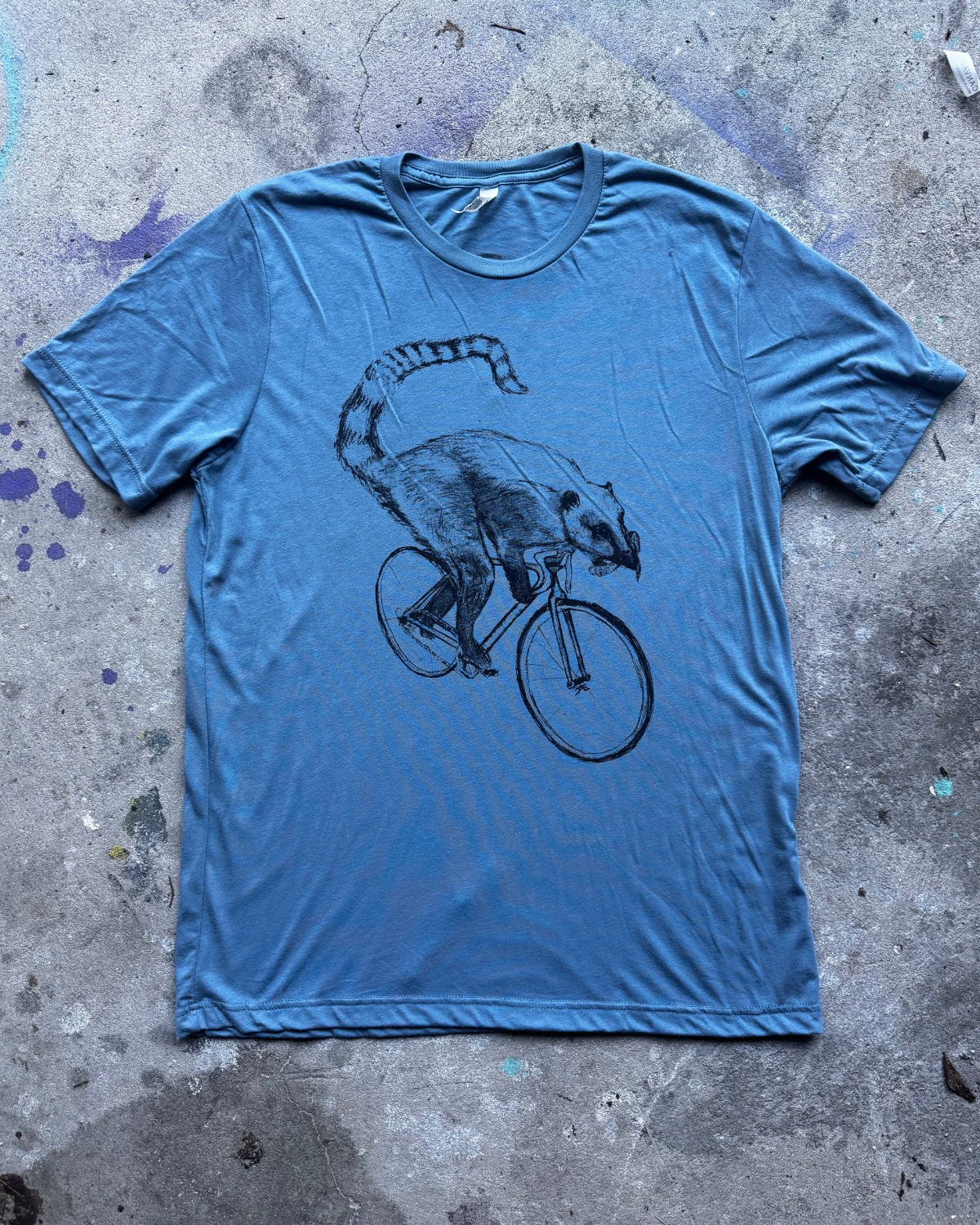 Coati on a Bike Men's/Unisex Shirt