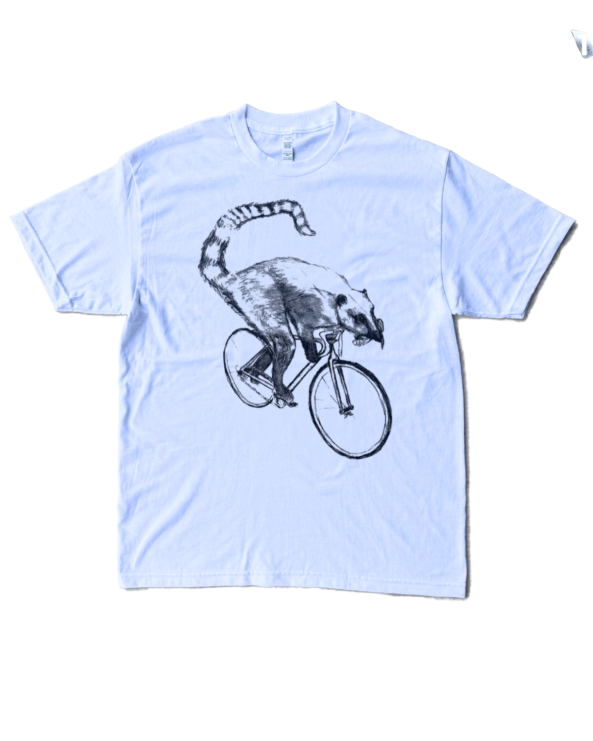 Coati on a Bike Men's/Unisex Shirt