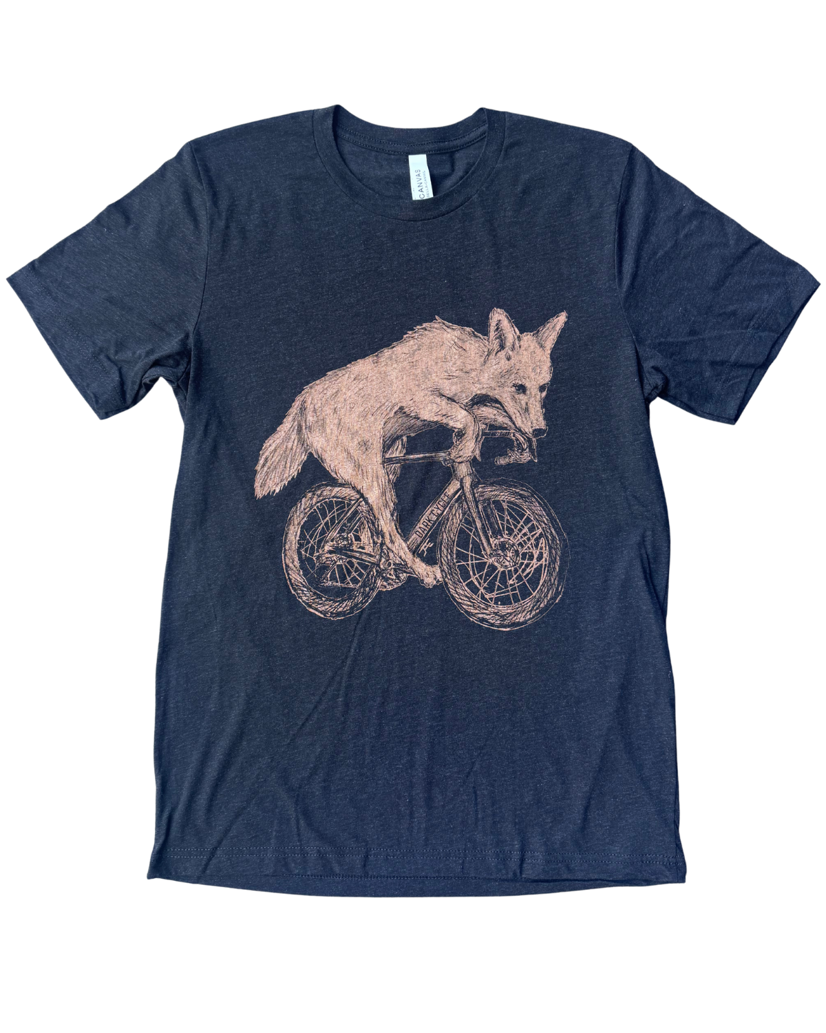 Coyote on a Bike Men's/Unisex Shirt