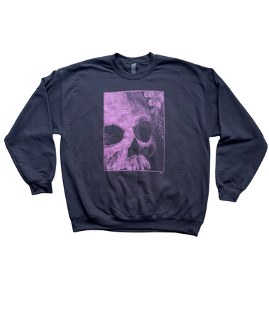 Life and Death I Grows Skull Pullover Sweater