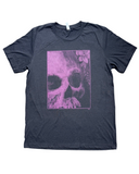 Life and Death I - Unisex/Mens Grows Skull and Floral Shirt