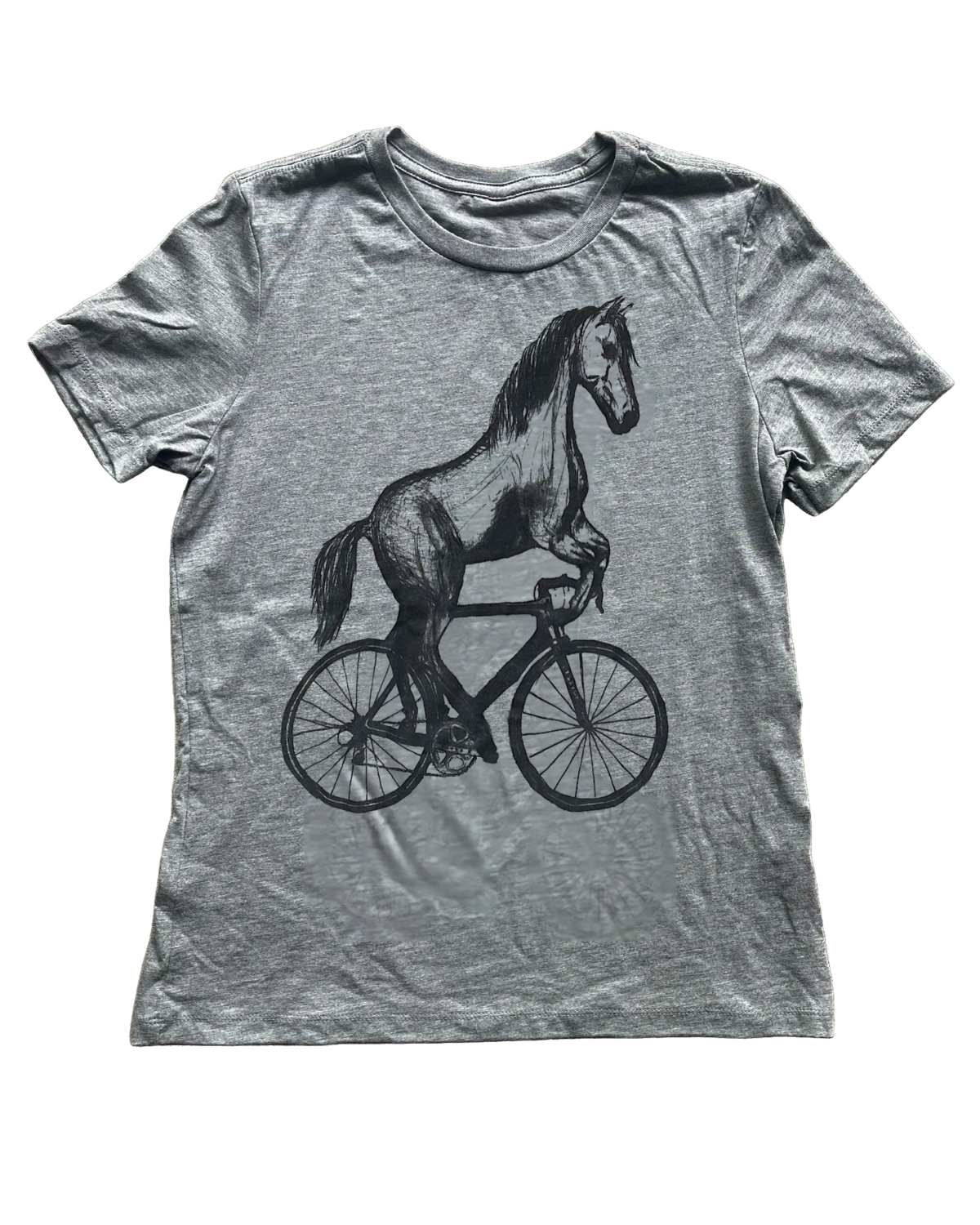 Horse on a Bike Women's T-Shirt
