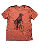 Labrador on A Bicycle Men's/Unisex Shirt