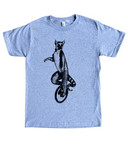 Lemur Riding a Unicycle Men's T-Shirt