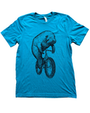 Manatee on a Fat Tire Bike Men's T-Shirt