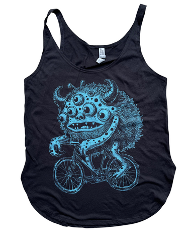 Monster on a Bicycle Women's Fest Tank