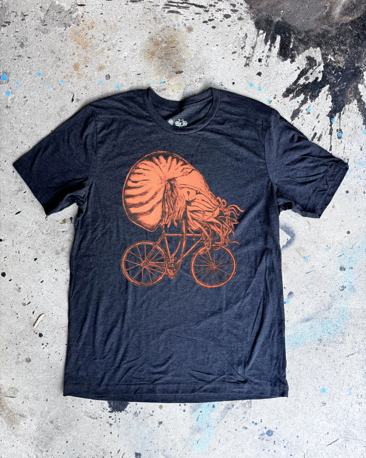 Nautilus on a Bicycle Men's T-Shirt