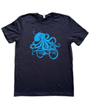 Octopus on a Bicycle Mens/Unisex Shirt