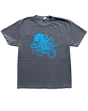 Octopus on a Bicycle Mens/Unisex Shirt