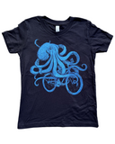 Octopus on a Bike Youth Shirt