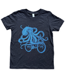 Octopus on a Bike Youth Shirt