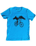 Pelican on a Bike Men's T-Shirt