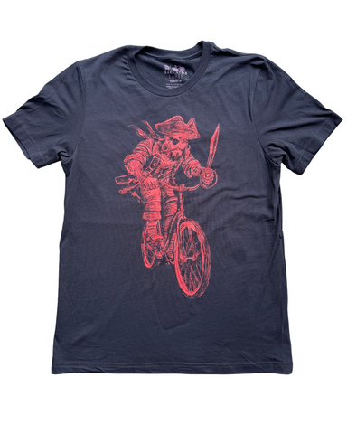 Pirate on A Bike Men's/Unisex Shirt