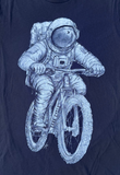 Astronaut on A Bicycle Women's Shirt