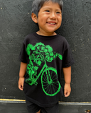 Snake on a Bicycle Youth Shirt