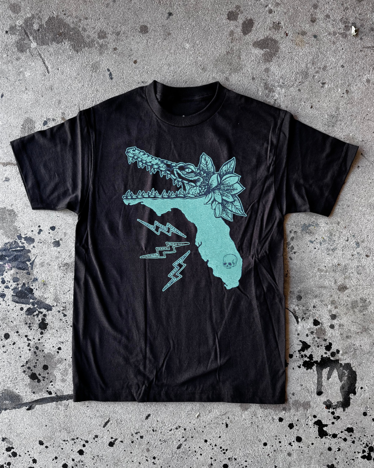Florida Will Eat You (Florida as an Alligator) Men's/Unisex Shirt