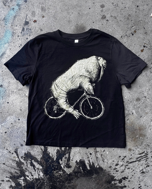 Walrus on a Bicycle Women's T-shirt