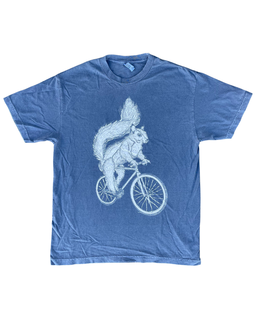 White Squirrel on a Bicycle Men's T-Shirt