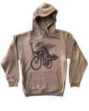 Wizard on A Bike Unisex Hoodie